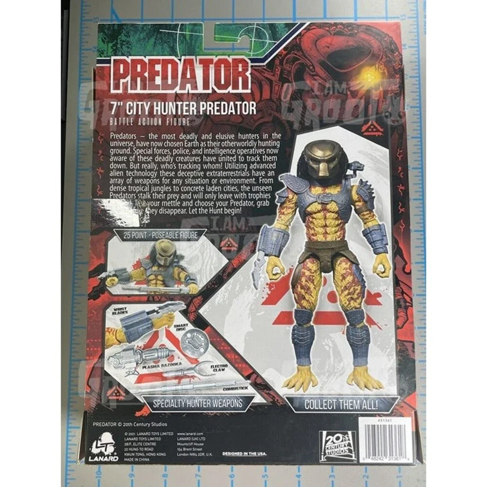 Lanard Predator Collection City Hunter 7 inch Walmart Exclusive Action Figure